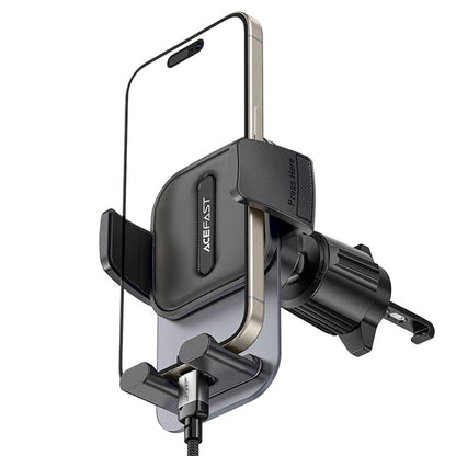 Acefast D25 Car Holder, 4.5inch - 6.7inch, Black