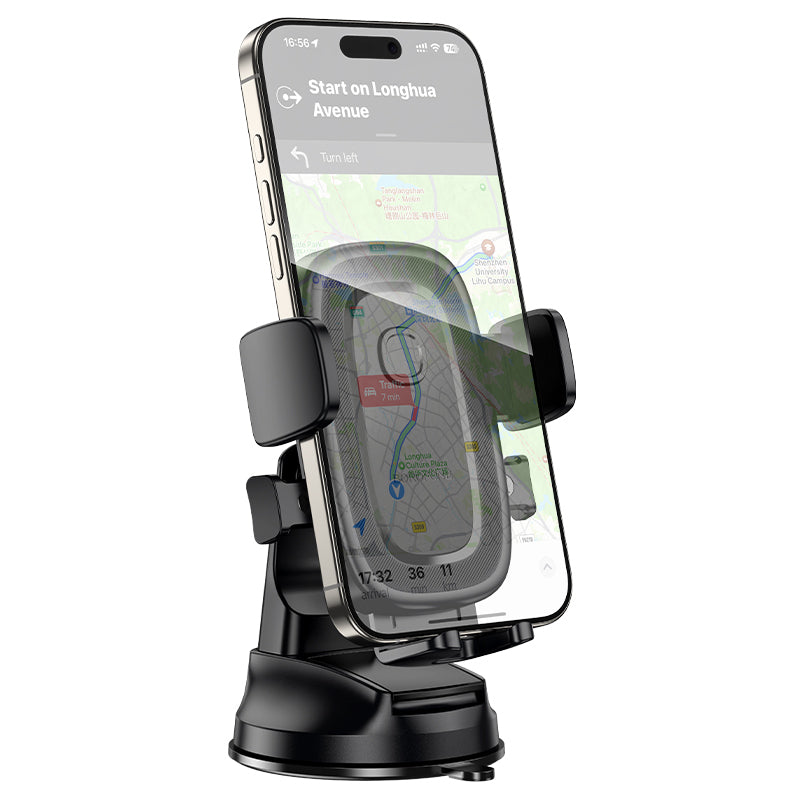 Borofone BH132 Follower Car Holder, 4.5inch - 7inch, Black