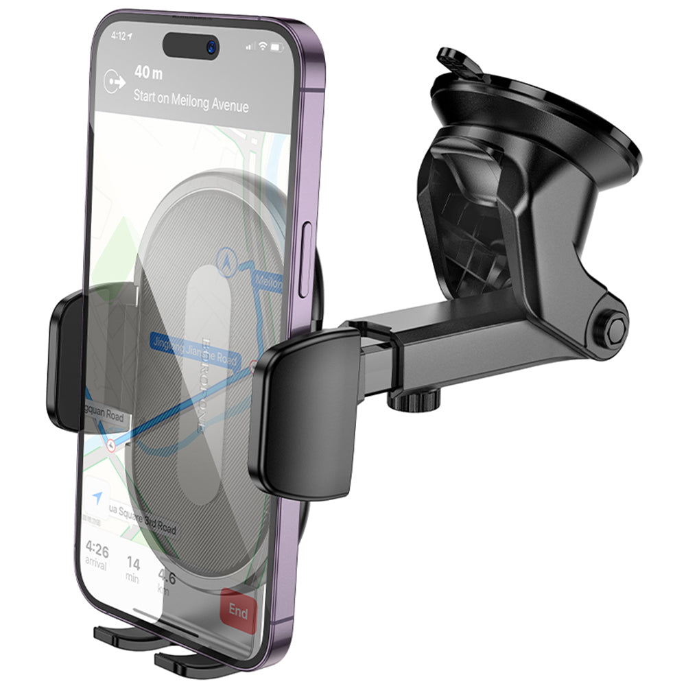 Auto držák Borofone BH134 Rio, 4.5inch - 7inch, černý