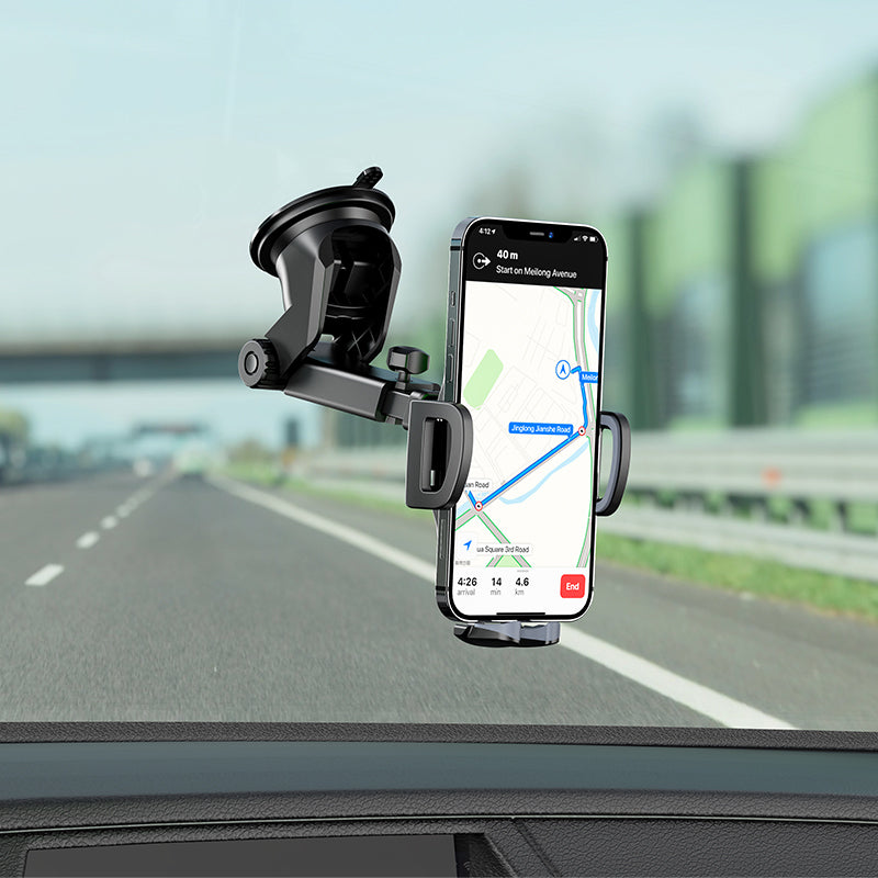 BH53 Držák do auta Windy, 4,5" - 6,7", černý 