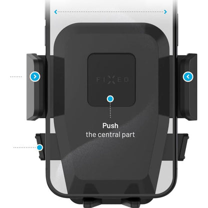 Auto držák Fixed Iconiq Mirror, Univerzální, Černý