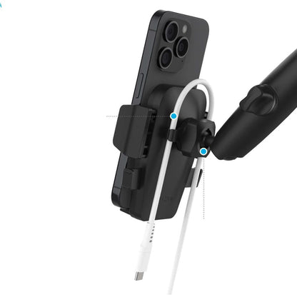 Auto držák Fixed Iconiq Mirror, Univerzální, Černý