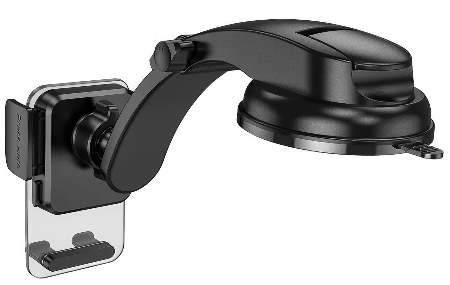 Auto držák HOCO CA118, 4.5inch - 7inch, Černý