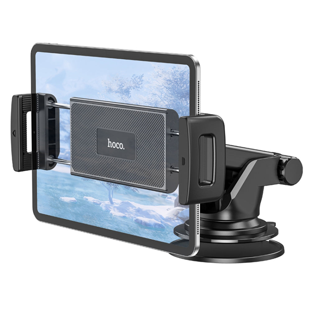 Auto držák HOCO CA120 pro telefon / tablet, 4,7 palce - 10,5 palce, černý
