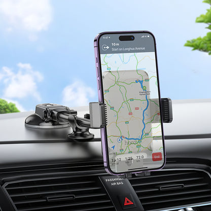 Auto držák HOCO H27, 4.7inch - 7inch, Černý