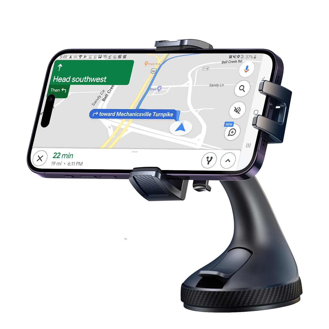 Auto držák Joyroom JR-OK6 Dash, 4.7inch - 6.8inch, Černý