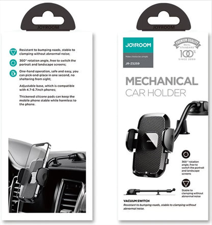 Auto držák Joyroom JR-ZS259 Dash, 4.7inch - 6.9inch, Černý