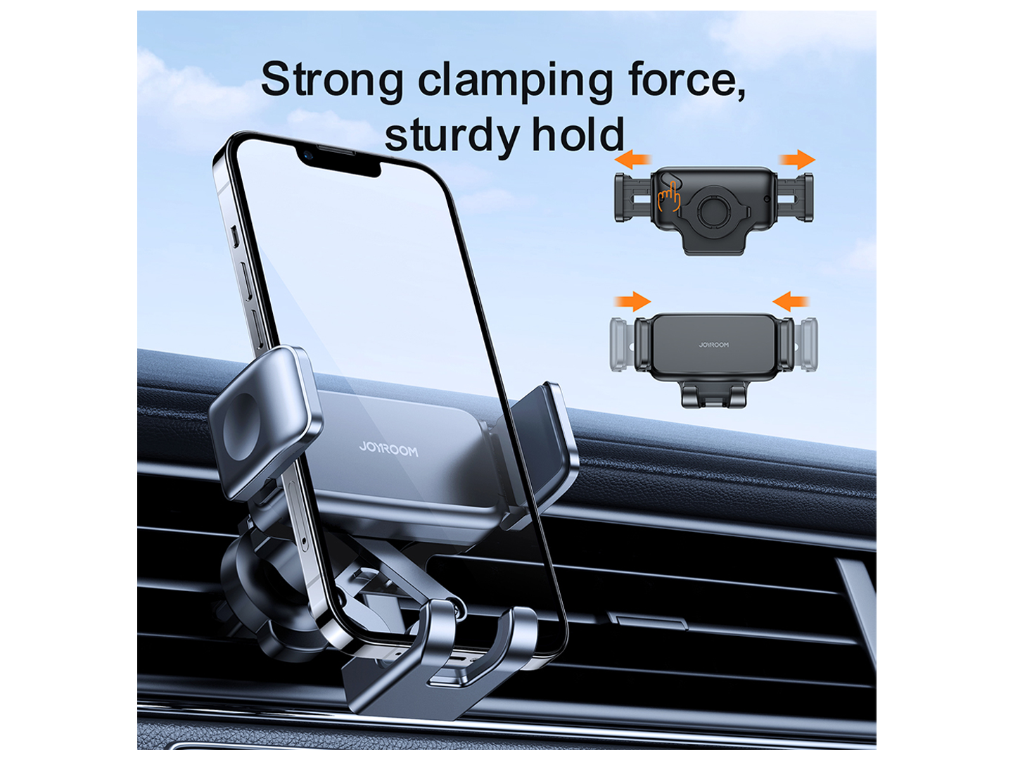Auto držák Joyroom JR-ZS283 Vent, 4.7inch - 6.7inch, Černý