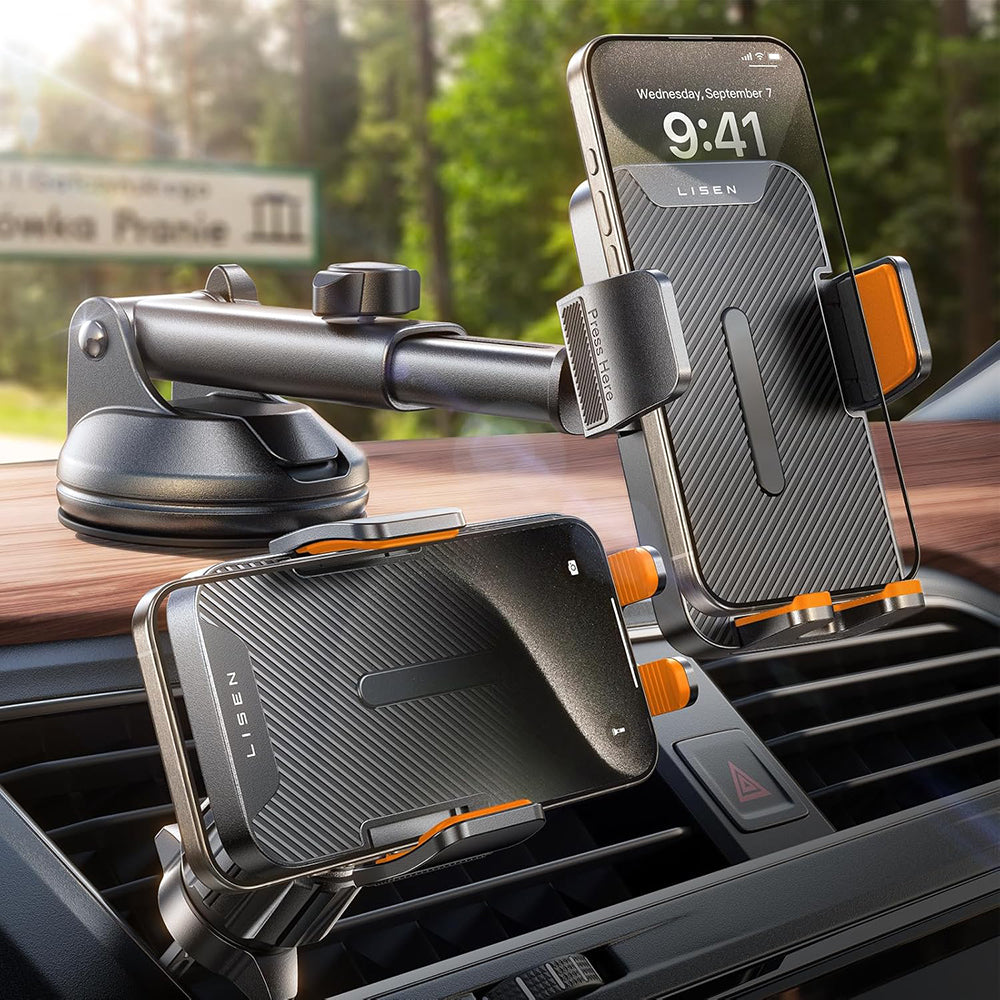 Suport Auto Lisen 2E781, Univerzální, Černý YL0424040008