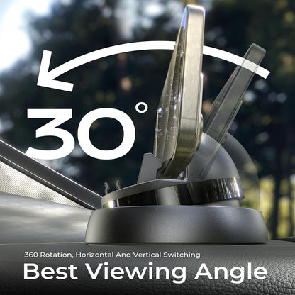 Auto držák Lisen pro Telefon / Tablet s tloušťkou 6mm - 13mm, Černý YL0224060015