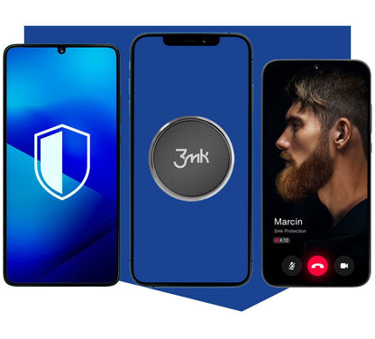 Magnetický držák do auta 3MK, univerzální, černý