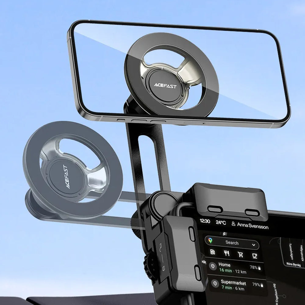 Magnetický držák do auta Acefast D43, Univerzální, Černý