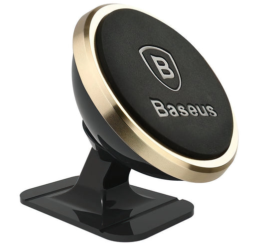 Magnetický držák do auta Baseus 360, Univerzální, Zlatý SUCX140015