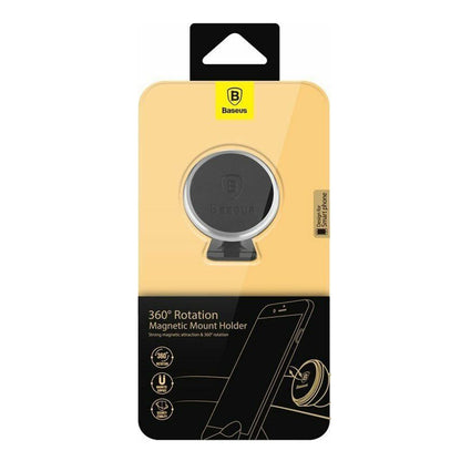 Magnetický držák do auta Baseus 360, Univerzální, Černý SUCX140012