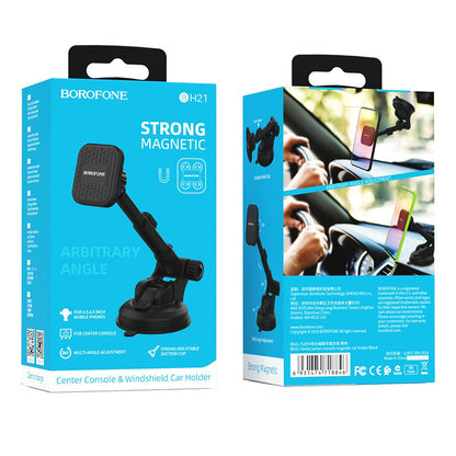 Magnetický držák do auta Borofone BH21 Vanda, univerzální, černý