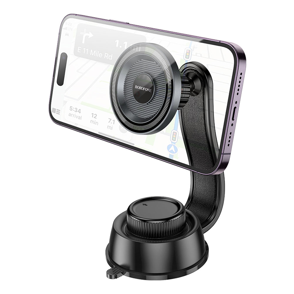 Magnetický auto držák Borofone BH123 Profit, 4.5inch - 7inch, černý