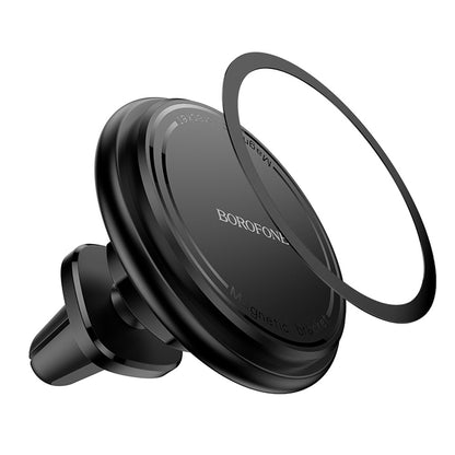 Magnetický držák do auta Borofone BH135 Parker, Univerzální, Černý