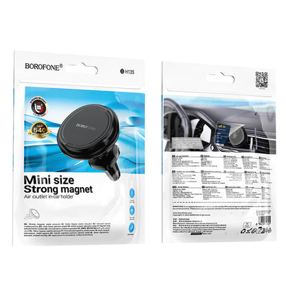 Magnetický držák do auta Borofone BH135 Parker, Univerzální, Černý
