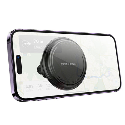 Magnetický držák do auta Borofone BH135 Parker, Univerzální, Černý