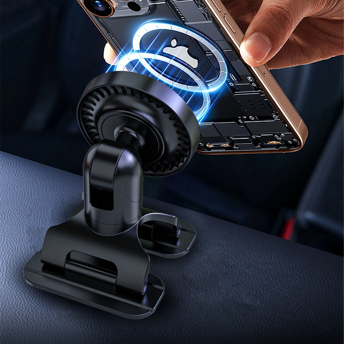Dudao F25 Magnetic Car Mount, Universal, Black