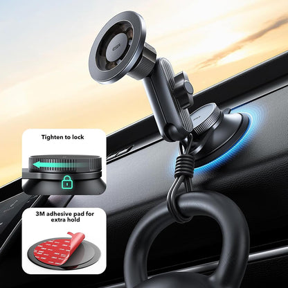 Magnetický držák do auta ESR OmniLock Dash, Univerzální, Černý