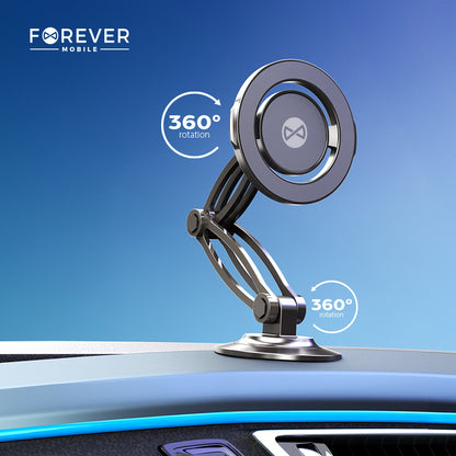 Magnetický držák do auta Forever MH-290, univerzální, stříbrný