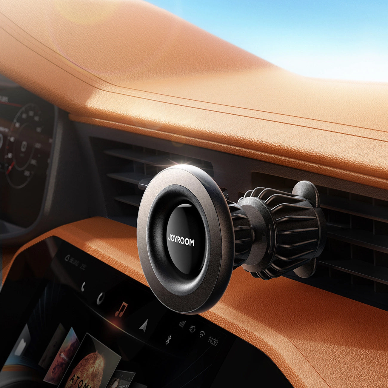 Magnetický držák do auta Joyroom JR-ZS406 Air Vent, Univerzální, Černý
