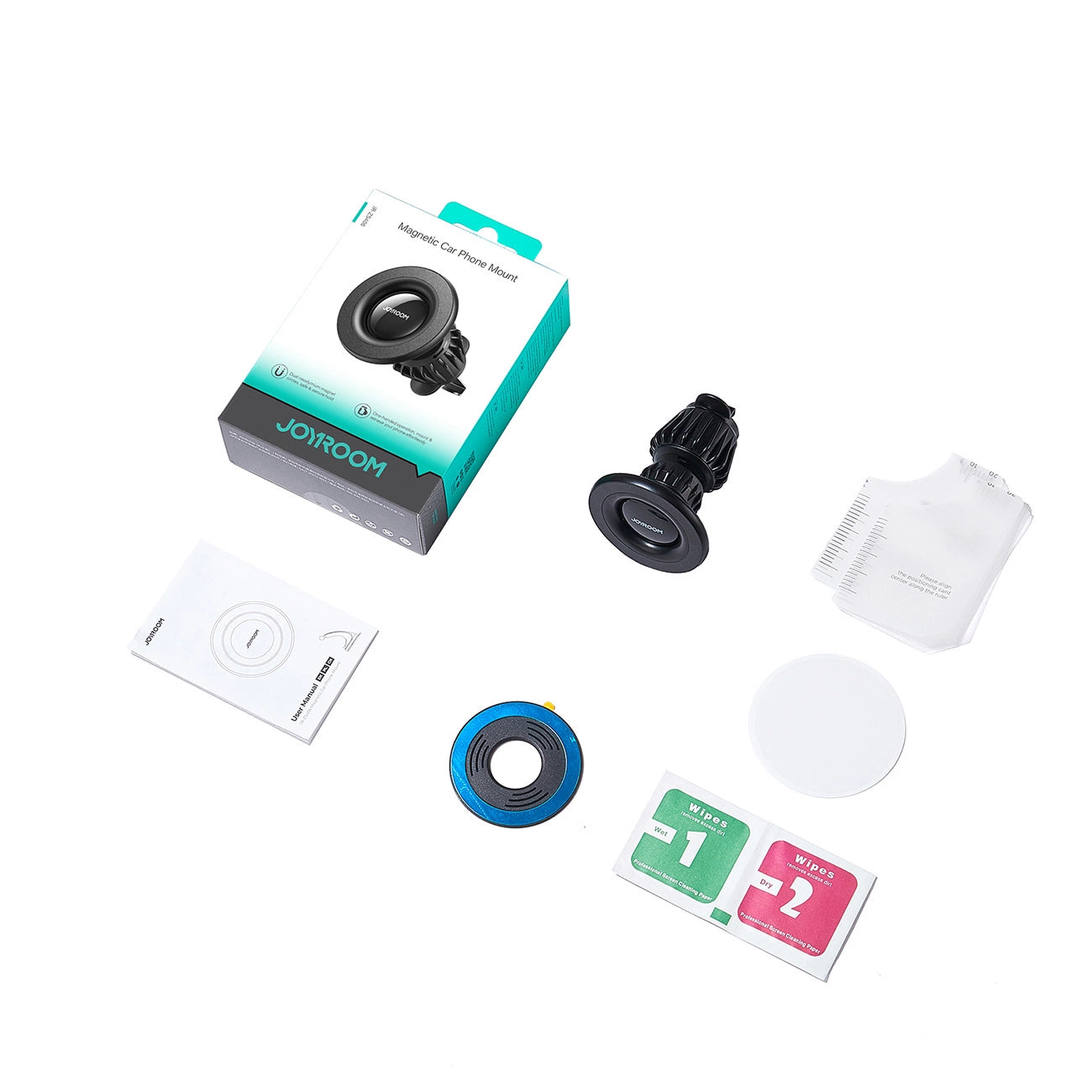 Magnetický držák do auta Joyroom JR-ZS406 Air Vent, Univerzální, Černý