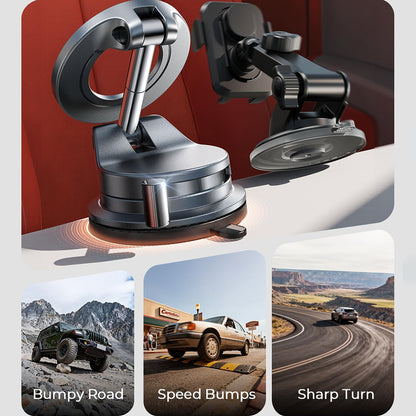 Magnetický držák do auta Lisen A608, Univerzální, Černý