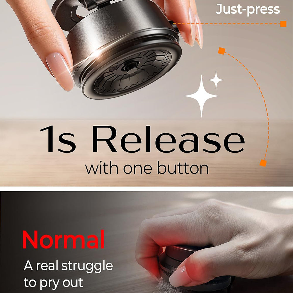 Magnetický držák do auta Lisen A690, Univerzální, Šedý