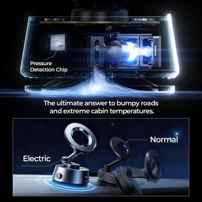 Magnetický držák do auta Lisen A690, Univerzální, Šedý