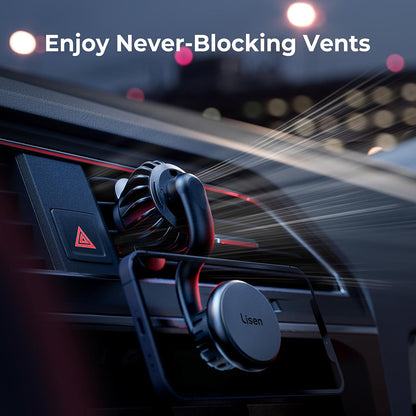 Magnetický držák do auta Lisen, Univerzální, Černý YL0222060002