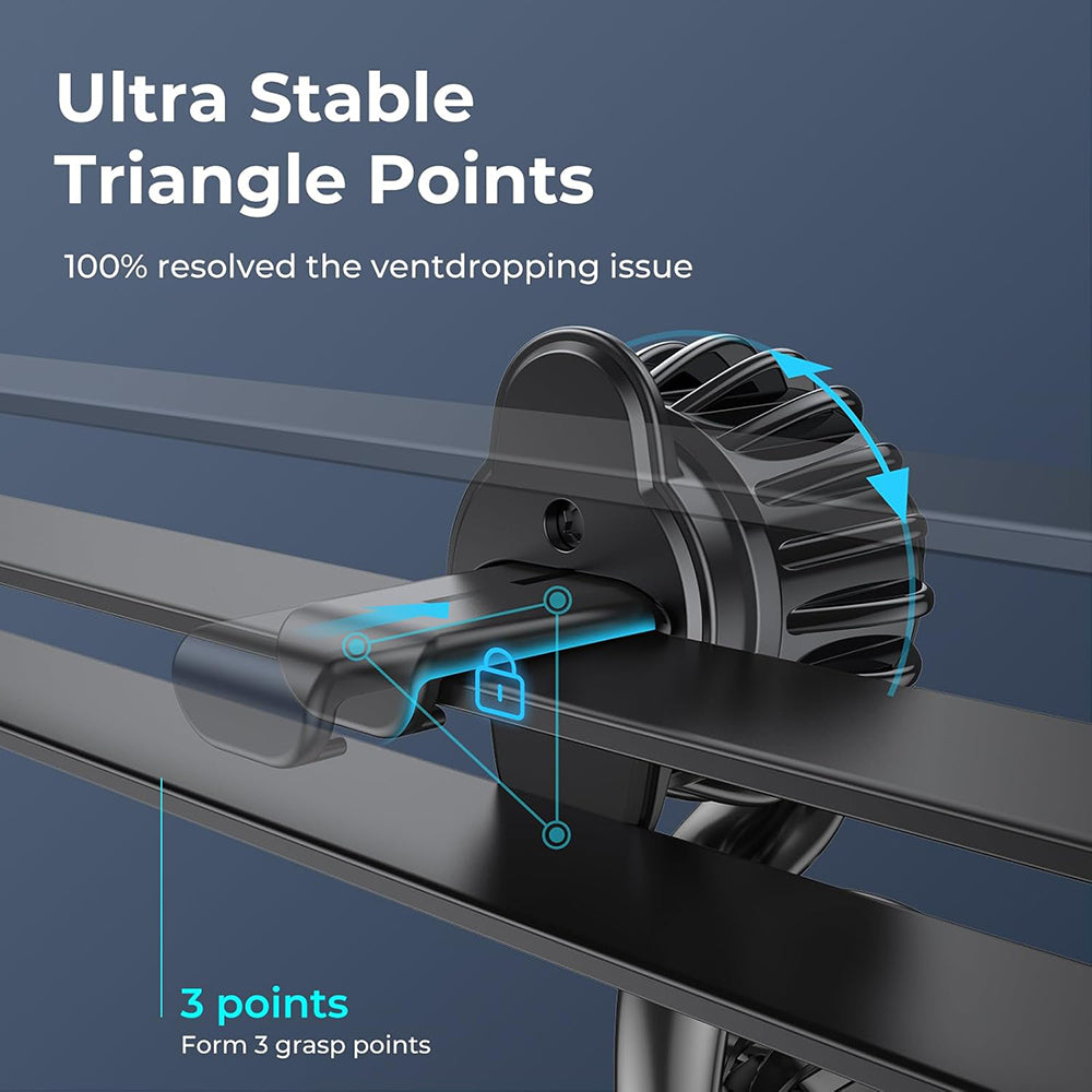 Magnetický držák do auta Lisen, Univerzální, Černý YL0222060002