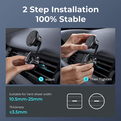 Magnetický držák do auta Lisen, Univerzální, Černý YL0222060002