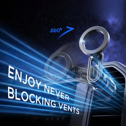 Magnetický držák do auta Lisen, Univerzální, Černý YL0222100001