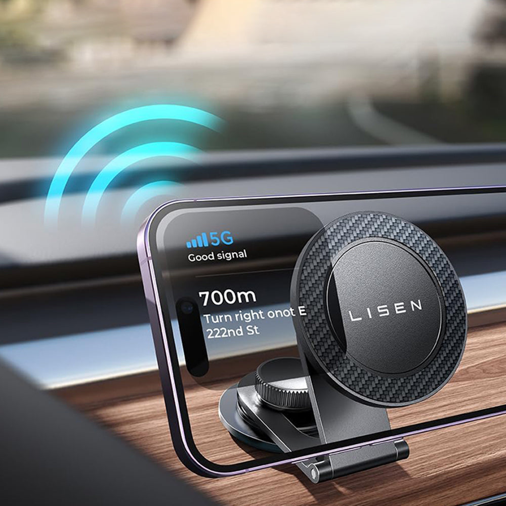 Magnetický držák do auta Lisen, Univerzální, Černý YL0223050002