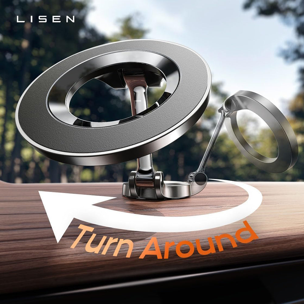 Magnetický držák do auta Lisen, univerzální, černý YL0223080002