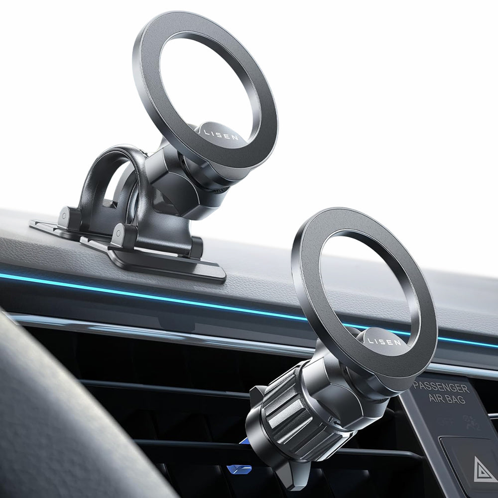 Magnetický držák do auta Lisen, Univerzální, Černý YL0223110033