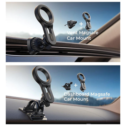 Magnetický držák do auta Lisen, Univerzální, Černý YL0224050011