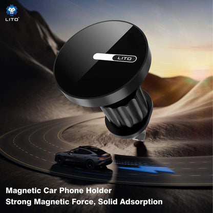 Magnetický držák do auta Lito LT-W05, Univerzální, Černý