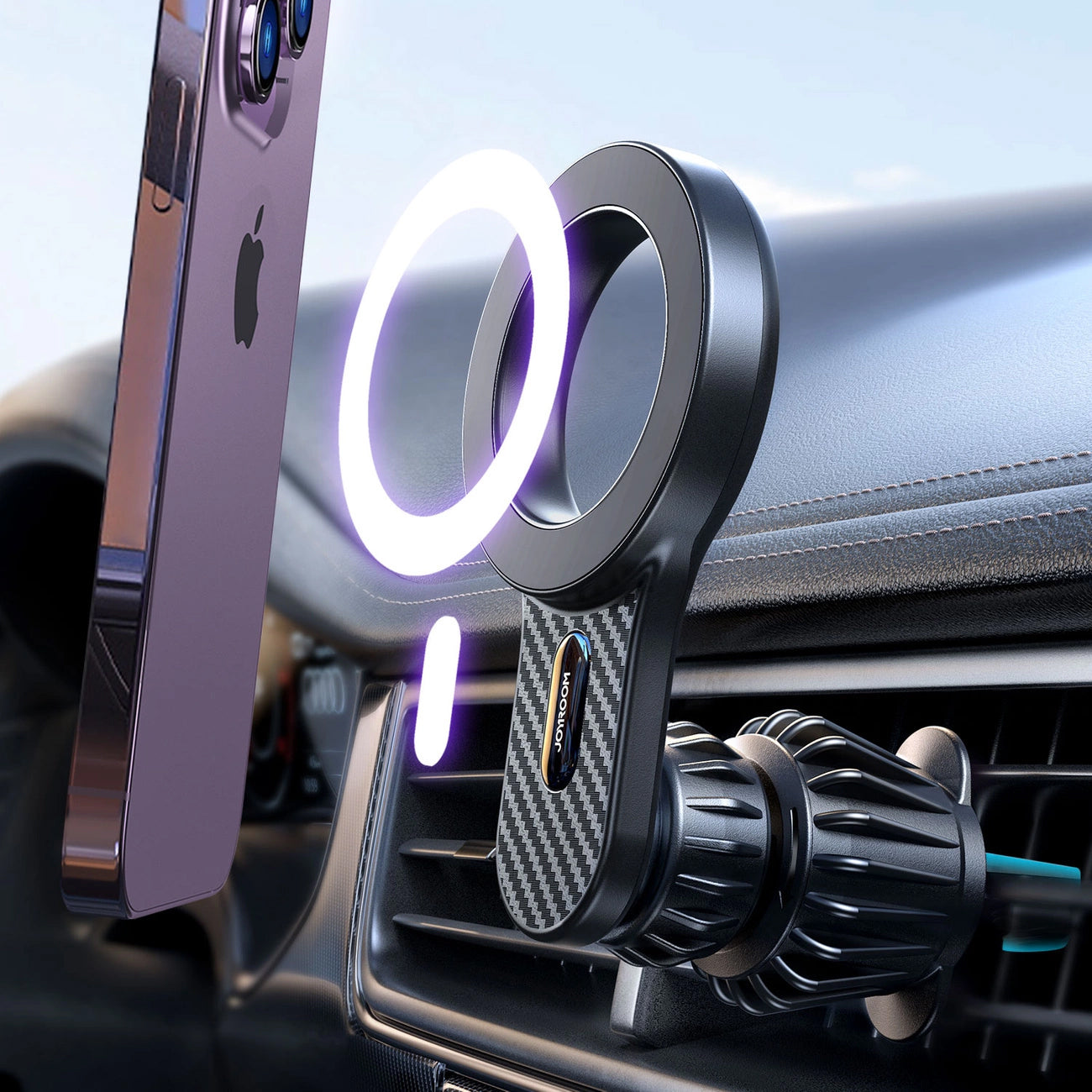 Magnetický držák do auta Joyroom JR-ZS355 Air Vent, Univerzální, Černý