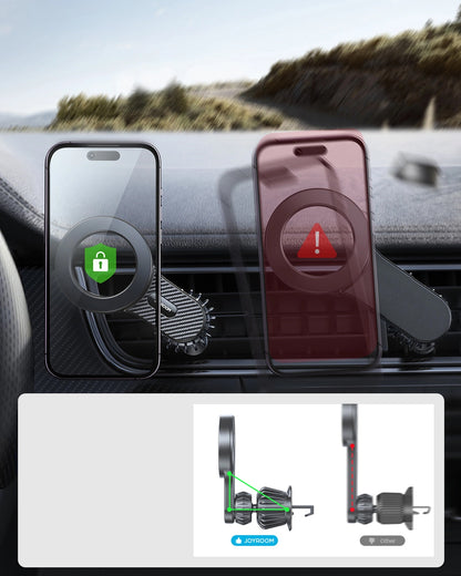 Magnetický držák do auta Joyroom JR-ZS355 Air Vent, Univerzální, Černý