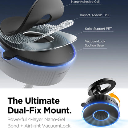 Magnetický držák do auta Spigen MFT36, Univerzální, Černý ACP11172