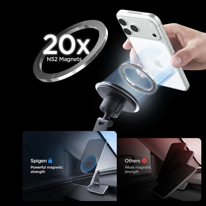 Magnetický držák do auta Spigen TAM110 pro Tesla Y / 3 / Y L, černý ACP11873