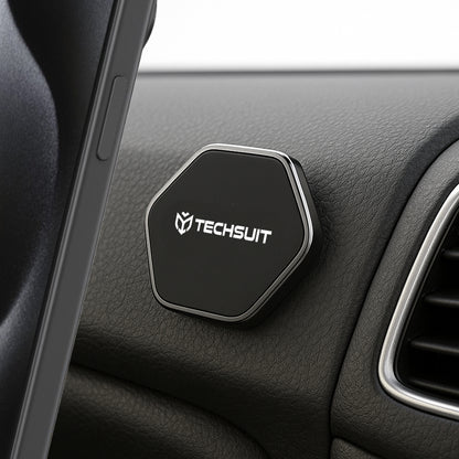 Magnetický auto držák Techsuit HOLD210-C, Univerzální, Černý