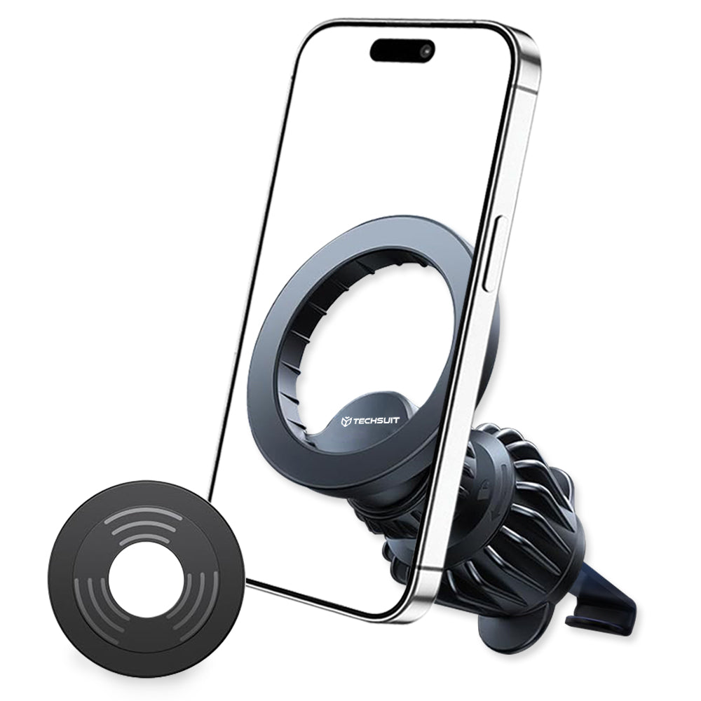 Magnetic Car Holder Techsuit S1, Universal, Black