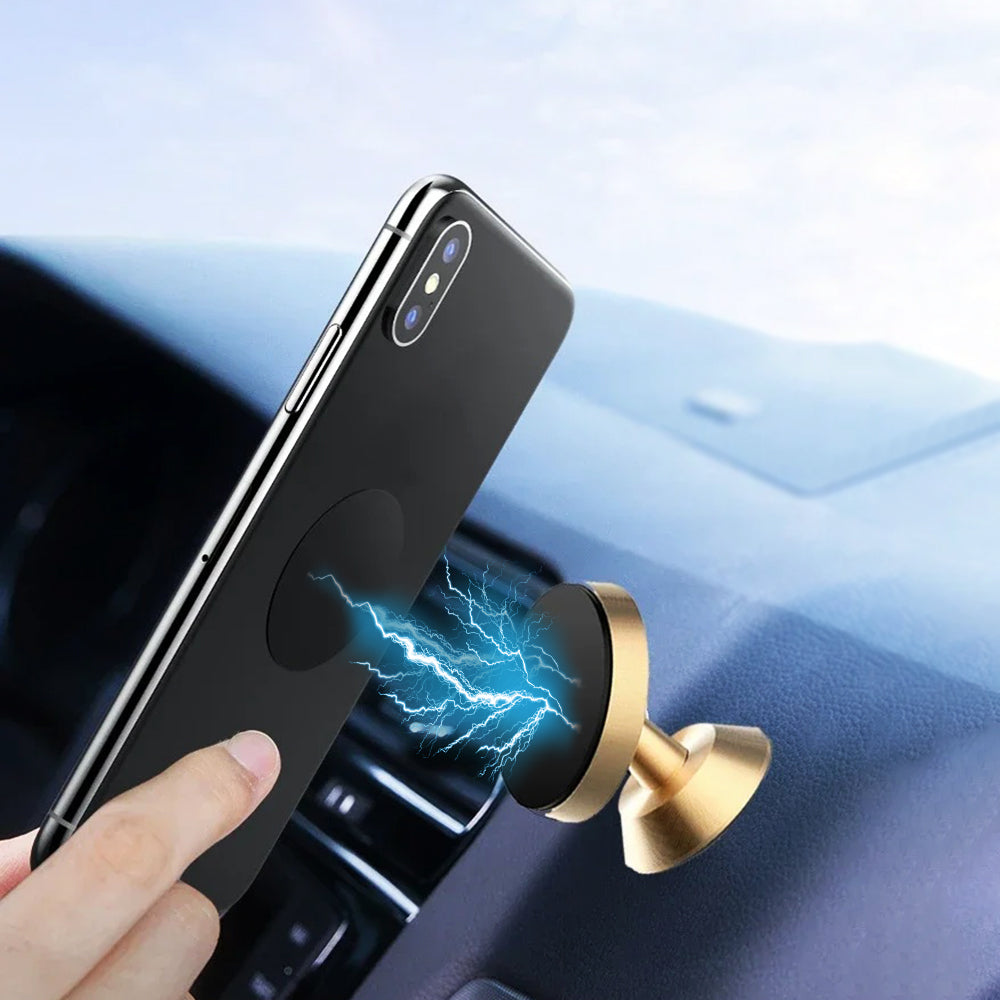 Magnetický držák do auta Techsuit S10, Univerzální, Černý