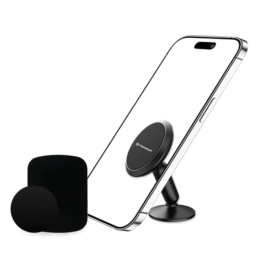Magnetický držák do auta Techsuit S11, Univerzální, Černý