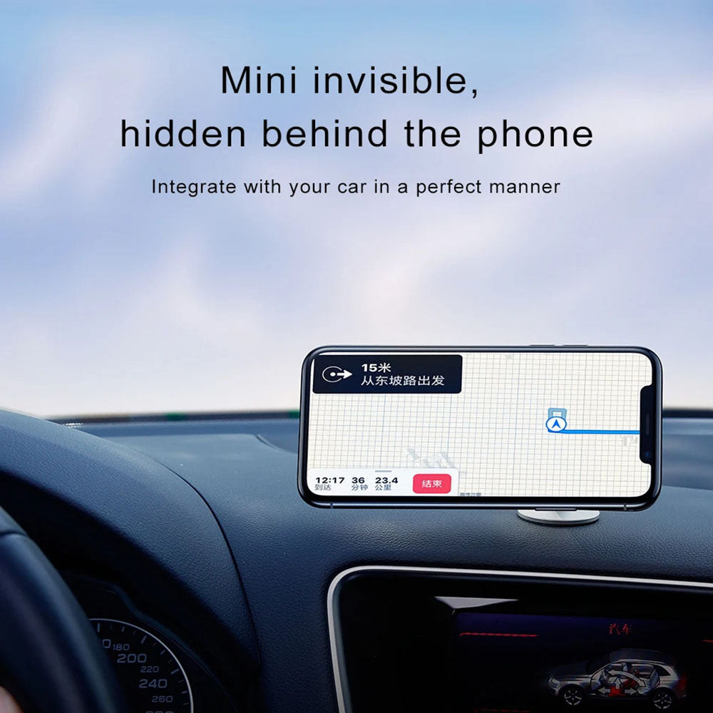 Magnetický držák do auta Techsuit S11, Univerzální, Černý