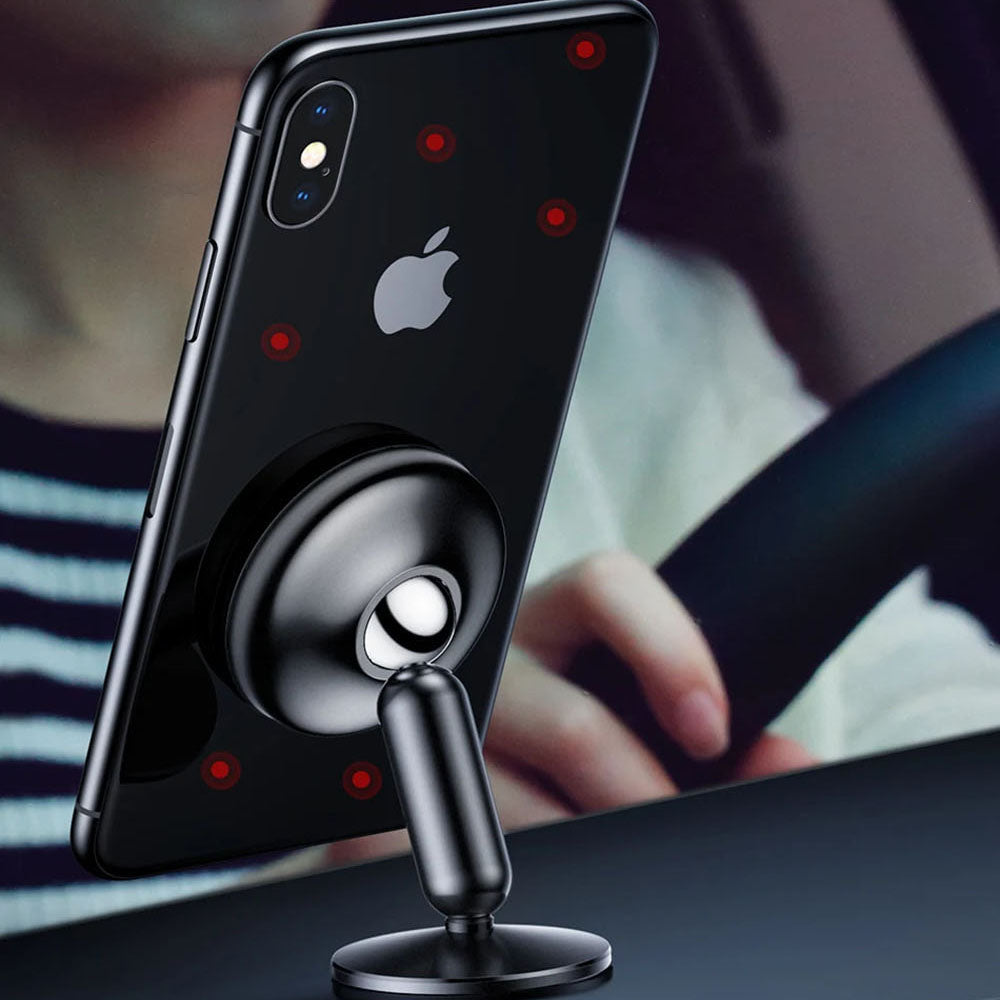 Magnetický držák do auta Techsuit S11, Univerzální, Černý